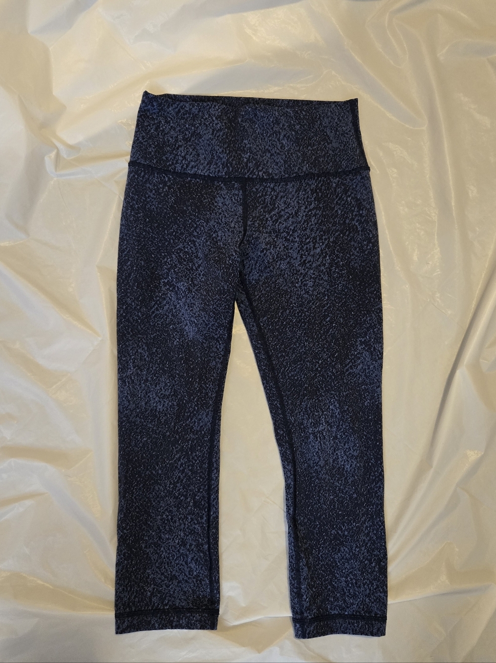 Lululemon Wunder Under Hi-Rise Crop Tights Leggings Size 8